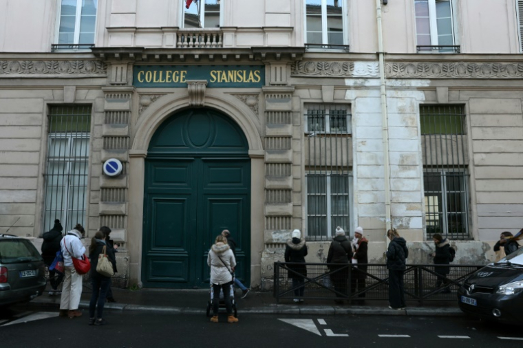Le collègue Stanislas, à Paris, le 18 janvier 2024 ( AFP / Thomas SAMSON )