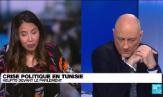 Crise politique et sanitaire en Tunisie : des affrontements devant le Parlement