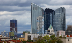 Une vue de Nanterre, en France