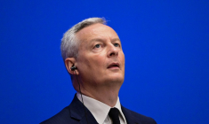 Bruno Le Maire à Pékin, en Chine, le 29 juillet 2023. ( AFP / PEDRO PARDO )