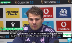Lourdement battu en Écosse, le XV de France dit adieu au Grand Chelem