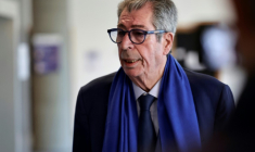 L'ancien maire de Levallois-Perret Patrick Balkany, à Nanterre dans les Hauts-de-Seine le 7 avril 2026 ( AFP / STEPHANE DE SAKUTIN )