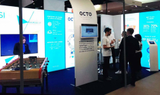 Stand Octo Technology au forum Centrale Supelec en 2015. (© Octo Technology)