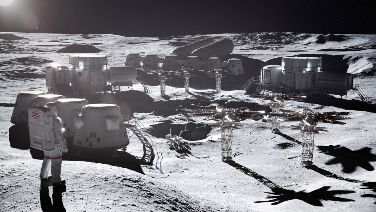 Les ambitions lunaires grandissent, comme au Royaume-Uni, où Rolls-Royce cherche à développer un réacteur nucléaire pour de futures bases sur la Lune (illustration) ( Rolls-Royce Submarines Ltd / HANDOUT )