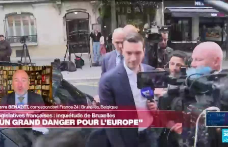 Législatives en France : l'inquiétude de Bruxelles