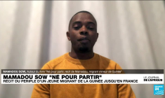 "Né pour partir" : un jeune migrant raconte son périple de la Guinée jusqu'en France