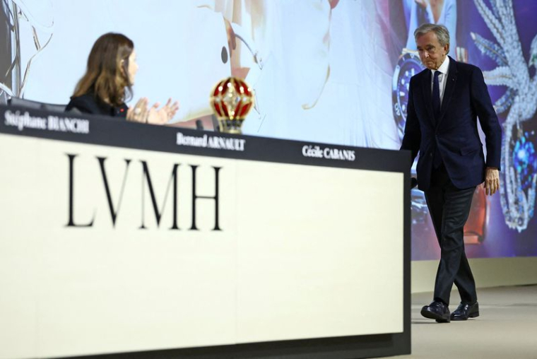 Le géant du luxe LVMH tient sa réunion annuelle avec ses actionnaires à Paris