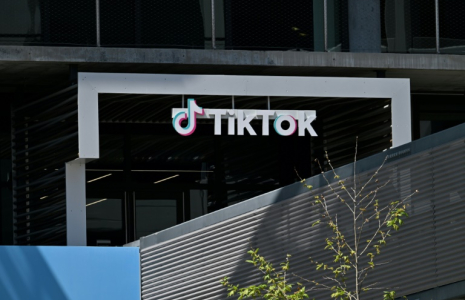 Les bureaux de TikTok à Culver City, en Californie, le 4 avril 2025 ( AFP / Robyn Beck )