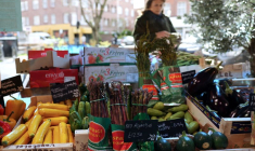Une épicerie fine, à Londres