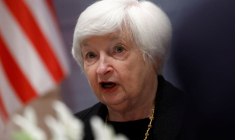 La secrétaire américaine au Trésor, Janet Yellen, en Chine à Pékin