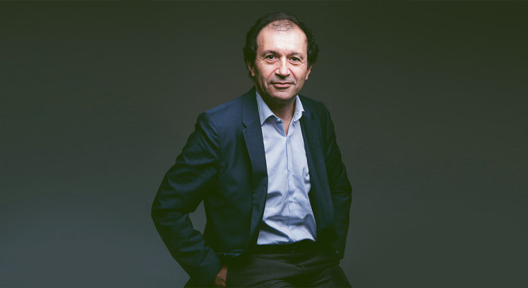 Daniel Cohen, président de l’École d’économie de Paris. (©  Géraldine Aresteanu)