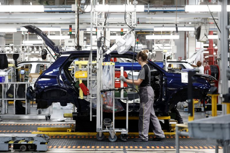 Usine de production Renault à Douai