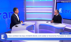 Voici combien les taux d'intérêt élevés vont coûter à l'économie française en 2024