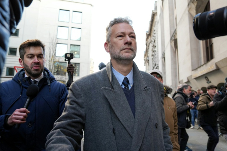 L'ex-député européen du parti pro-Brexit UKIP, Nathan Gill, le 21 novembre 2025, à Londres ( AFP / Niklas HALLE'N )