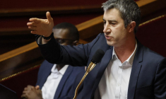 Le député Insoumis François Ruffin, le 13 février 2023.  ( AFP / LUDOVIC MARIN )