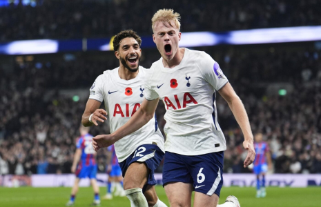 Tottenham enfonce Crystal Palace