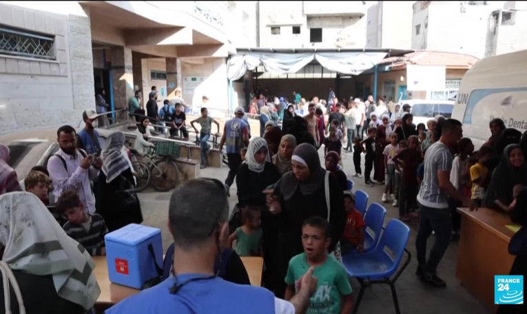 Gaza : une campagne de vaccination contre la polio face à un risque d'épidémie
