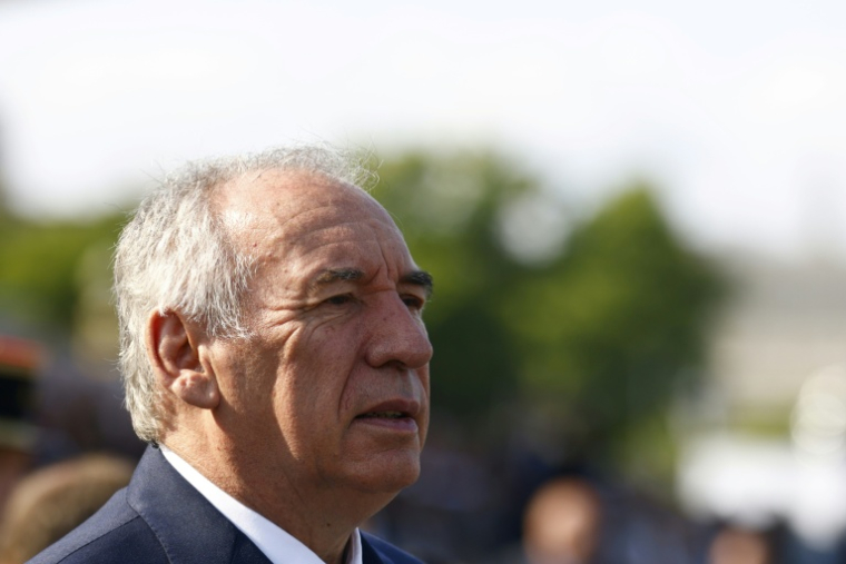 Le Premier ministre  Francois Bayrou le 14 juillet 2025 à Paris ( POOL / Mohammed BADRA )