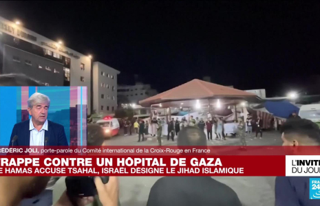 Frédéric Joli, porte-parole du CICR : "C'est un pilier du droit humanitaire, un hôpital est sacré"
