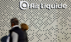 Le logo d'Air Liquide est visible à Paris
