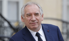 François Bayrou à Paris, le 16 avril 2025. ( AFP / LUDOVIC MARIN )