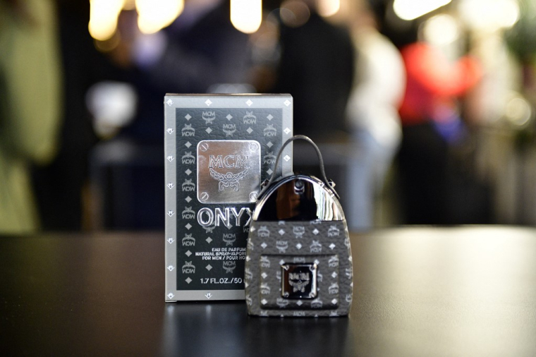 Un parfum lors d'un événement organisé par Interparfums à New York, aux États-Unis. ( GETTY IMAGES NORTH AMERICA / EUGENE GOLOGURSKY )