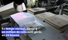 Noël : l'entrepôt d'Amazon à Brétigny tourne à plein régime