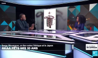 Serge Mouangue : l’art entre Afrique et Japon pour les 10 ans d’AKAA à Paris