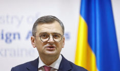 Photo d'archives: Le ministre ukrainien des Affaires étrangères, Dmytro Kouleba