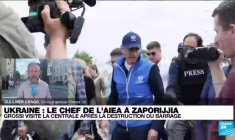 Ukraine : le chef de l'AIEA visite la centrale nucléaire de Zaporijjia