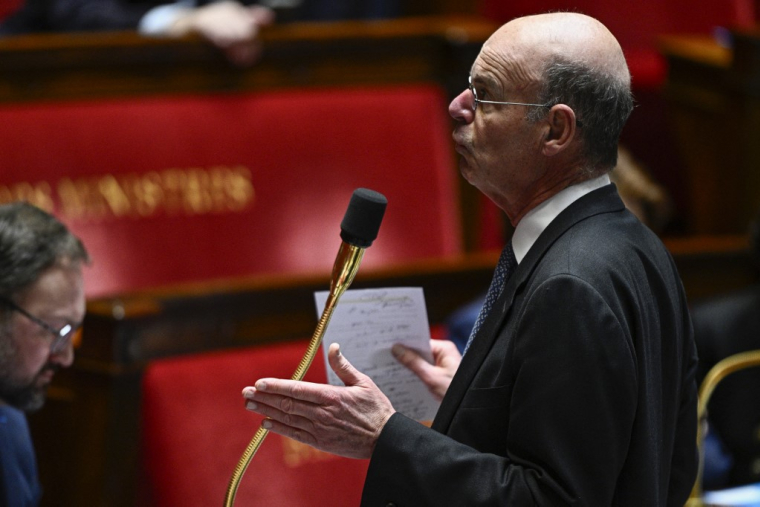 Eric Lombard, le 12 mars 2025, à Paris ( AFP / JULIEN DE ROSA )