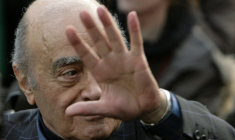 Mohamed Al Fayed, le 18 février 2008, à Londres en Angleterre ( AFP / LEON NEAL )
