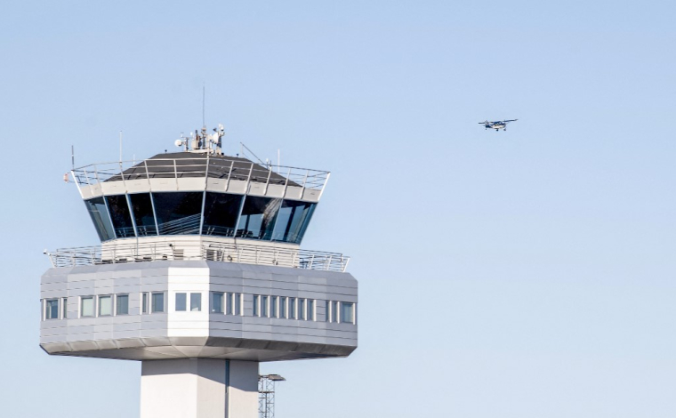 Une tour de contrôle de l'aéroport de Bergen (illustration) ( NTB / MARIT HOMMEDAL )