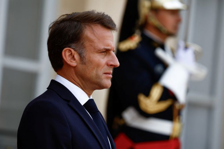 Le président français Emmanuel Macron