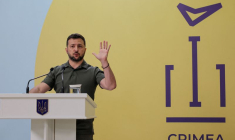 Photo du président Volodimir Zelensky