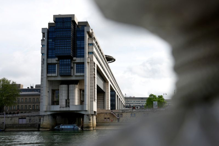 Vue du ministère de l'Économie et des Finances de Bercy à Paris