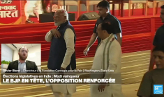 Législatives en Inde : sans majorité absolue, Modi en pourparlers avec ses alliés