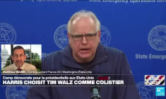 Présidentielle américaine : Kamala Harris choisit Tim Walz comme colistier