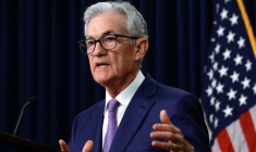 Le président de la Réserve fédérale américaine, Jerome Powell, s'exprime lors d'une conférence de presse, à Washington