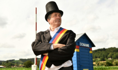 Jacques Pédehontaà à Laàs, le 30 juin 2023. ( AFP / GAIZKA IROZ )