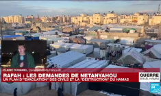Gaza : Netanyahu demande un plan d'évacuation des civils et de destruction du Hamas à Rafah