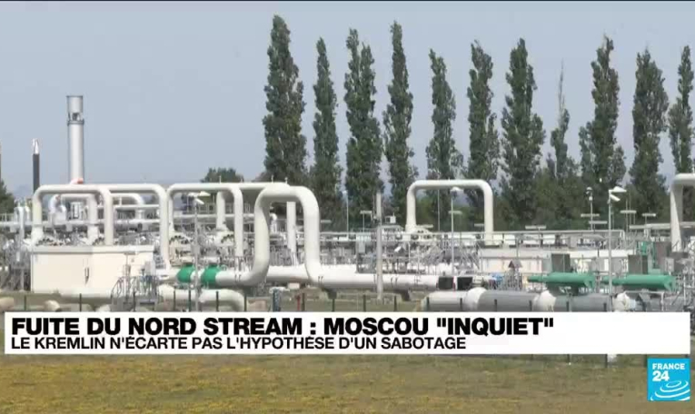 Les gazoducs Nord Stream touchés par des fuites : le Kremlin n'écarte pas l'hypothèse d'un sabotage