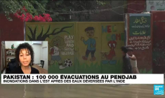 Pakistan : 100 000 évacuations au Pendjab suite à des inondations dans l'Est après des eaux déversées par l'Inde
