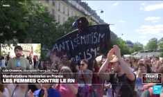Manifestation contre l'extrême droite : le cortège parisien est arrivé place de la Nation