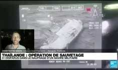 Thaïlande : opération de sauvetage pour 31 disparus dans le naufrage d'un navire militaire