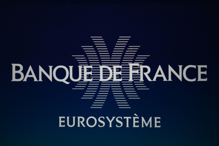 La banque centrale française s'attend dorénavant à une croissance de 0,5% du PIB sur l'année 2026, contre 0,9% attendu en mars ( AFP / Christophe ARCHAMBAULT )