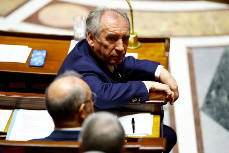 François Bayrou lors d'une séance de questions au Premier ministre à l'Assemblée nationale
