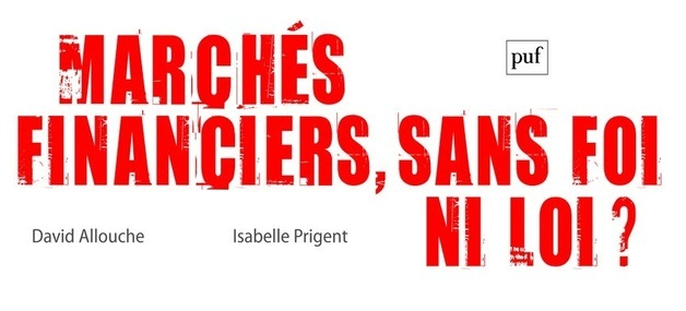 ''Marchés financiers, sans foi ni loi ?'', paru aux Editions Puf, est un ouvrage salvateur pour y voir plus clair sur l'utilité des marchés en allant à l'encontre des idées reçues.