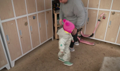 A Lyon, une crèche 100% en plein air sur le modèle scandinave