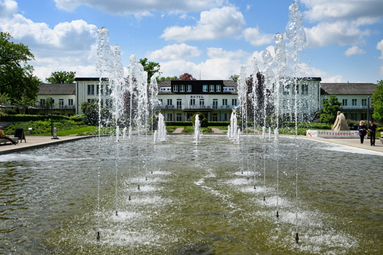 Un hotel Best Western à Lippspringe (Allemagne), en 2024  ( AFP / INA FASSBENDER )